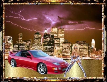 TRES BELLE HEUUUUU VOITURE LOL